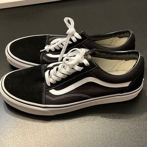 Vans Classic Black and White Sneakers